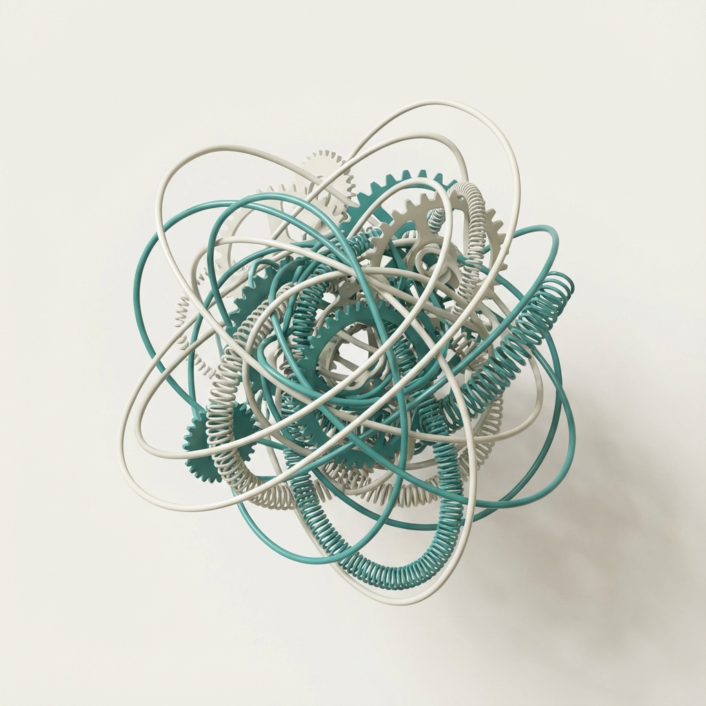 Représentation abstraite du chaos organisationnel