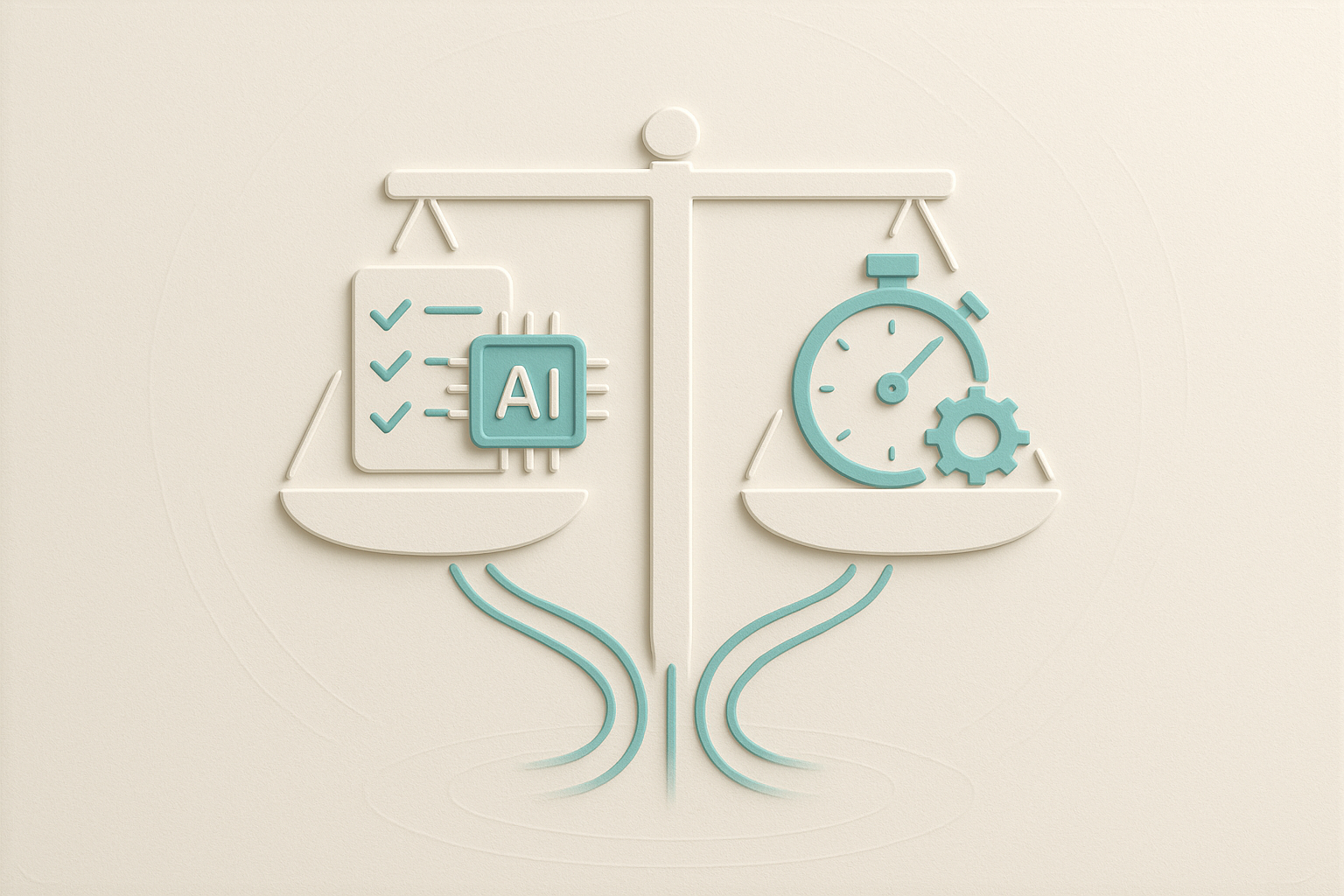Approval time versus build time balance with AI chip and checklist