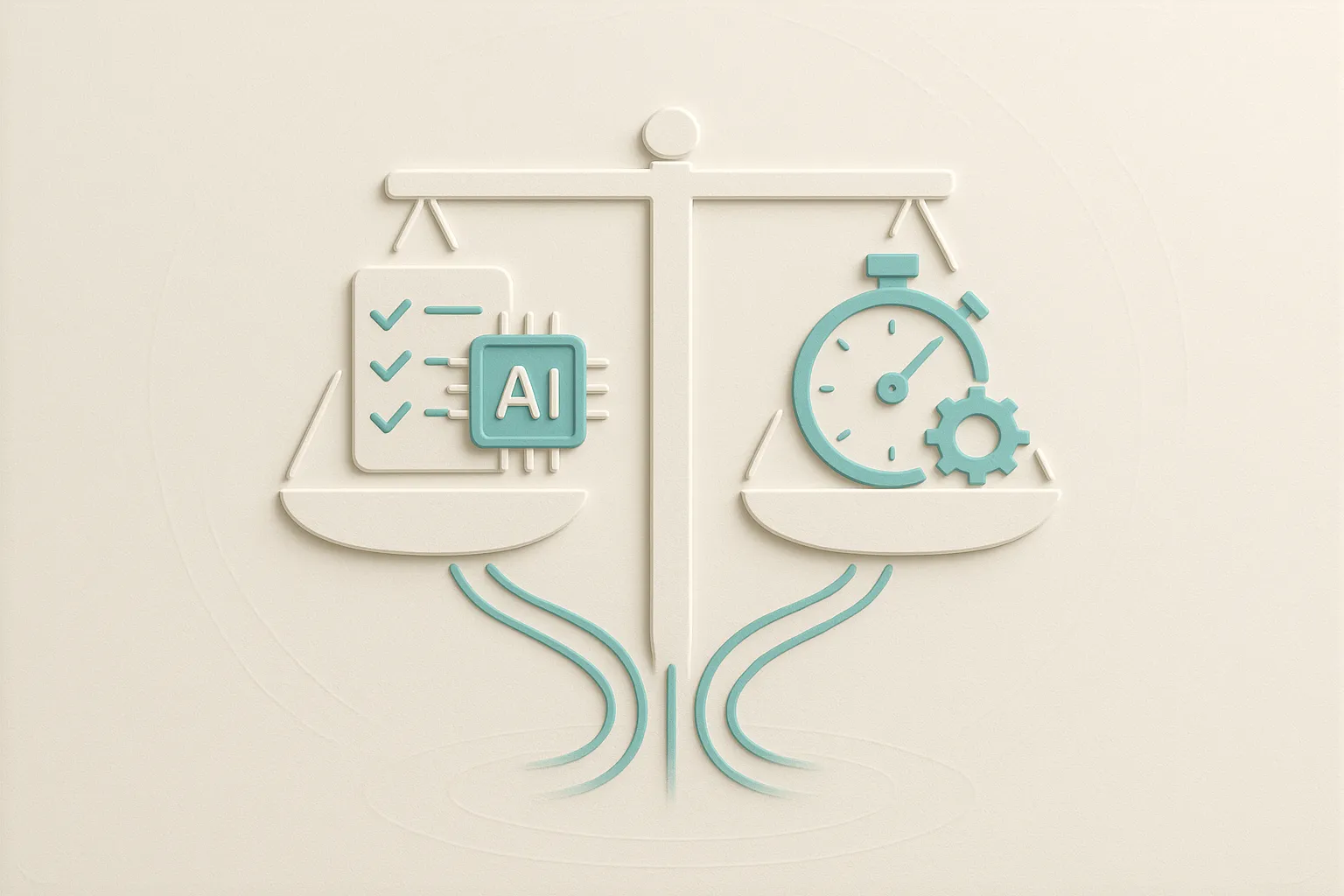 Waage zwischen Genehmigungszeit und Build-Zeit mit AI-Chip und Checklist