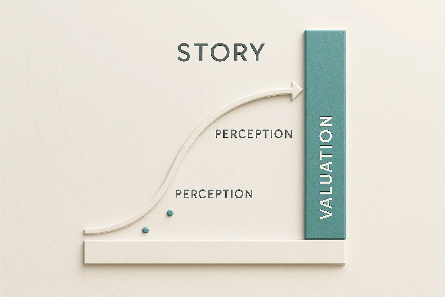Story and perception shaping valuation