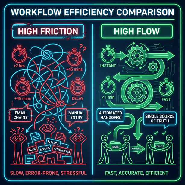 Friction vs Flux : La différence entre un nœud emmêlé et un rayon laser