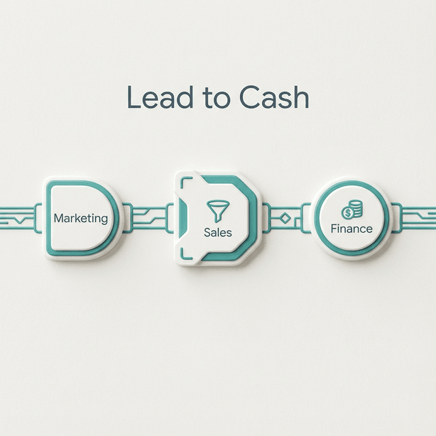 Lead to Cash process visualization